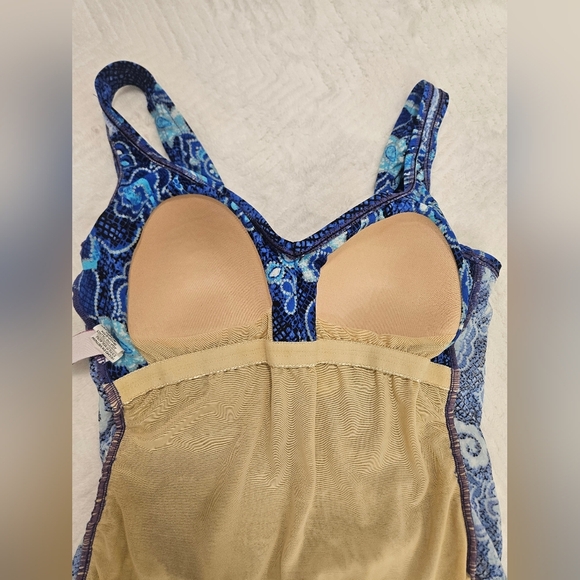 Rose.Marie.Reid 1 Piece Swimsuit Floral Print Size 12 - Picture 8 of 13